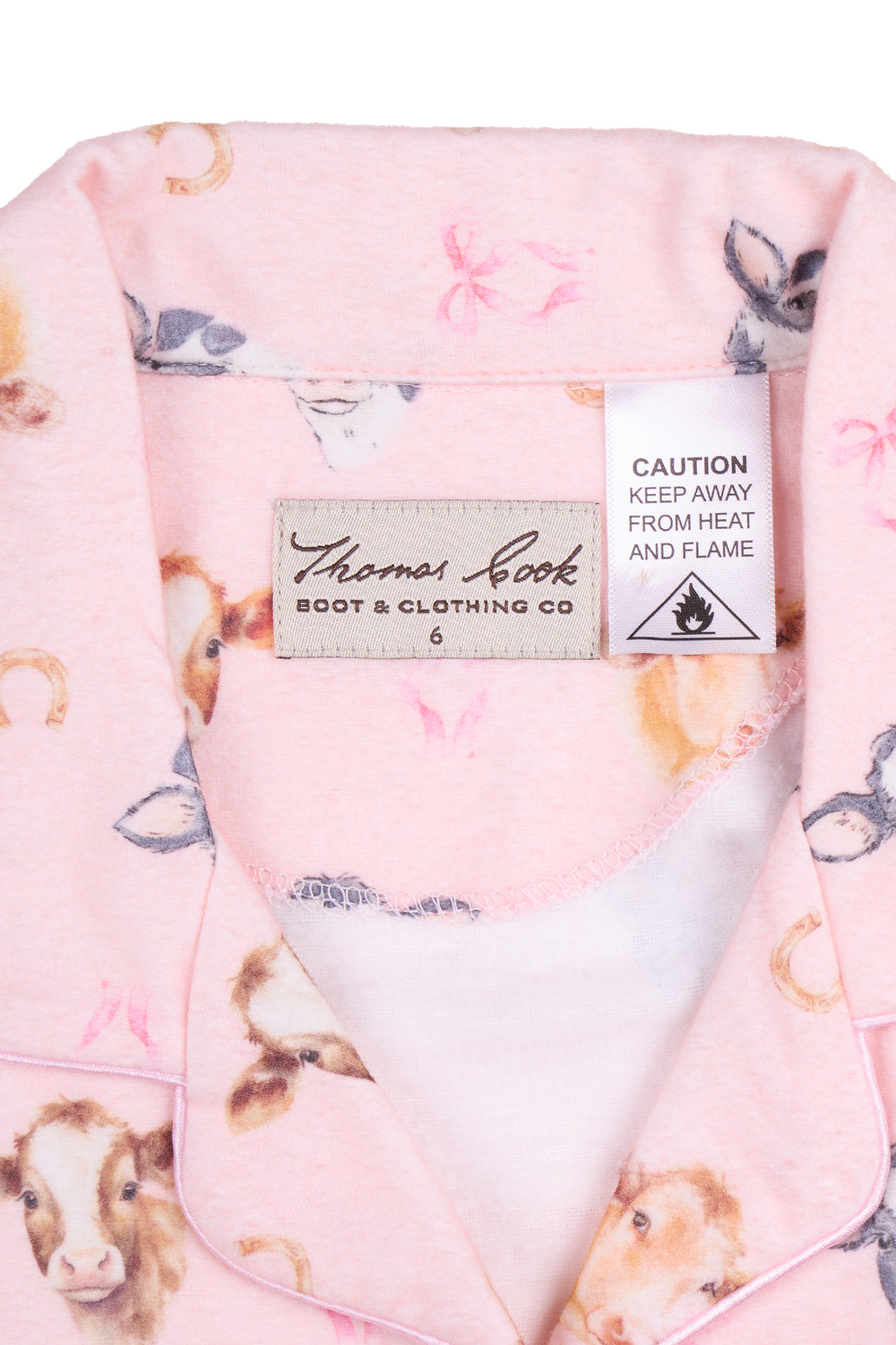 T6W5924143 Girl’s Chloe Long Sleeve Pyjamas | Pink