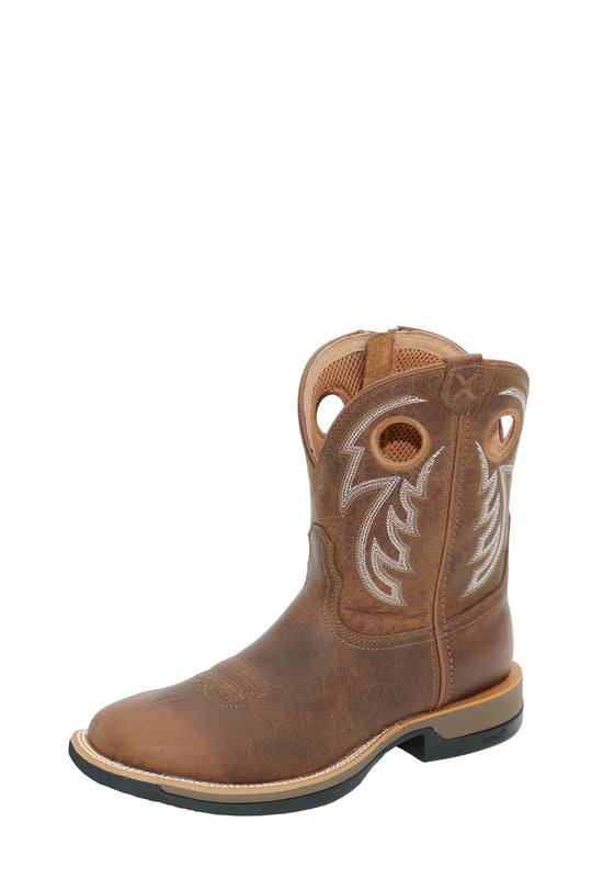 TCMXW0028 Men’s 9” Tech X®1 Zip Boot | Antique Brown