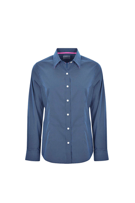 TCP2112180 Wmns Oak Shirt | Navy/Spots