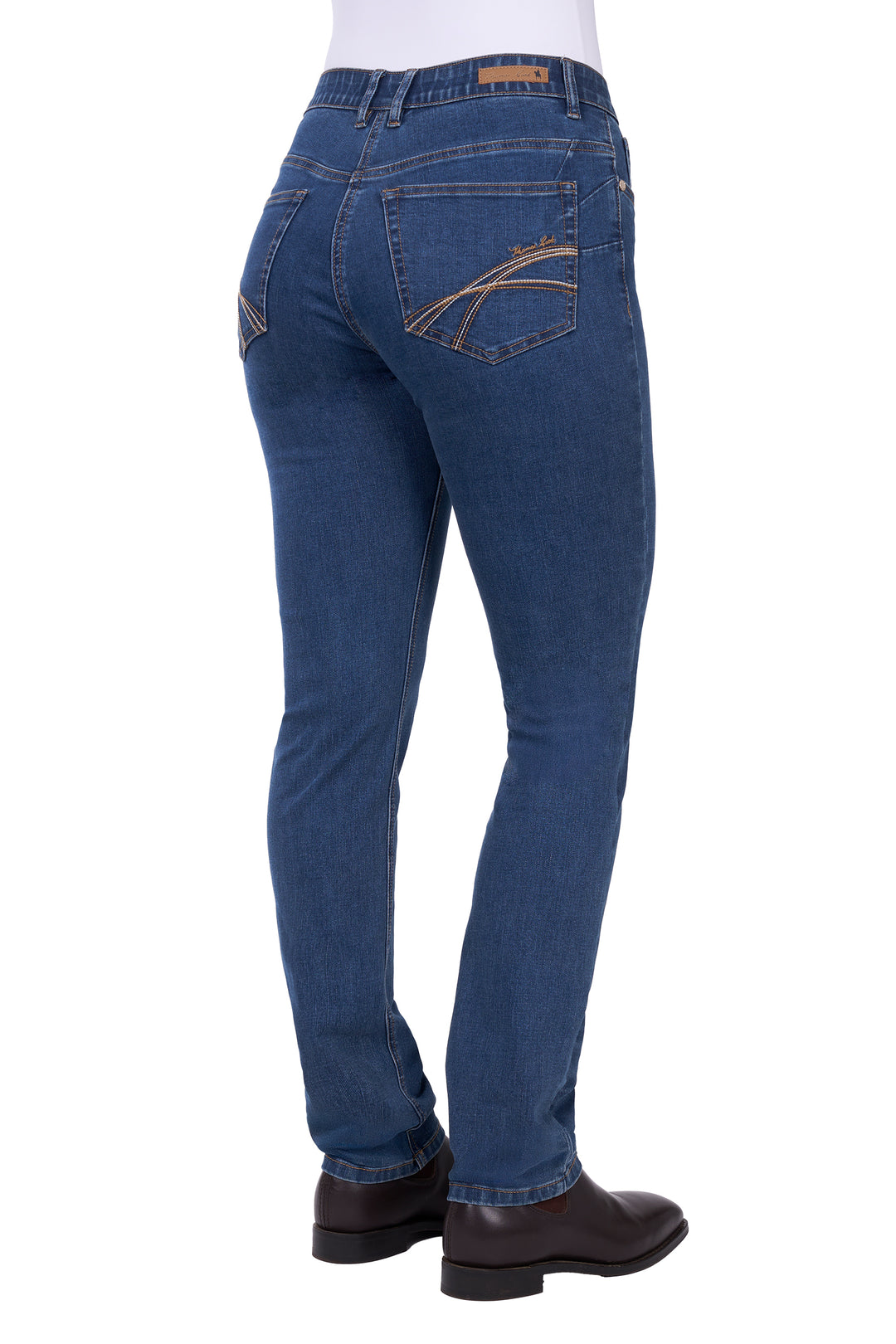 TCP2215064 Women's Lucy Slim Leg Jean 32" Leg | Mid Wash