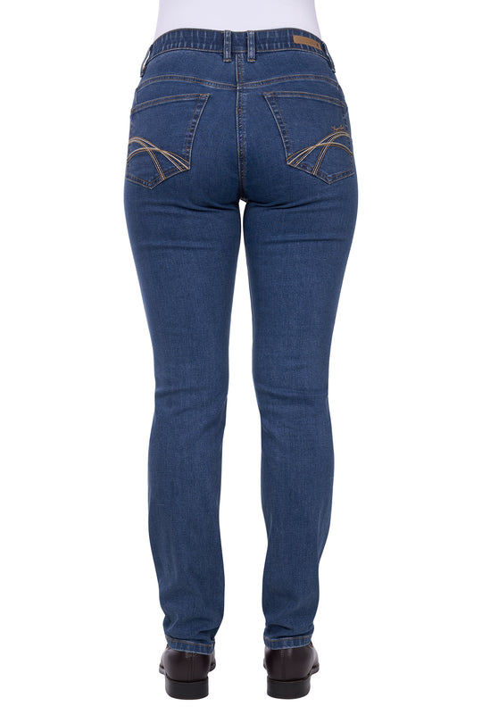 TCP2215064 Women's Lucy Slim Leg Jean 32" Leg | Mid Wash