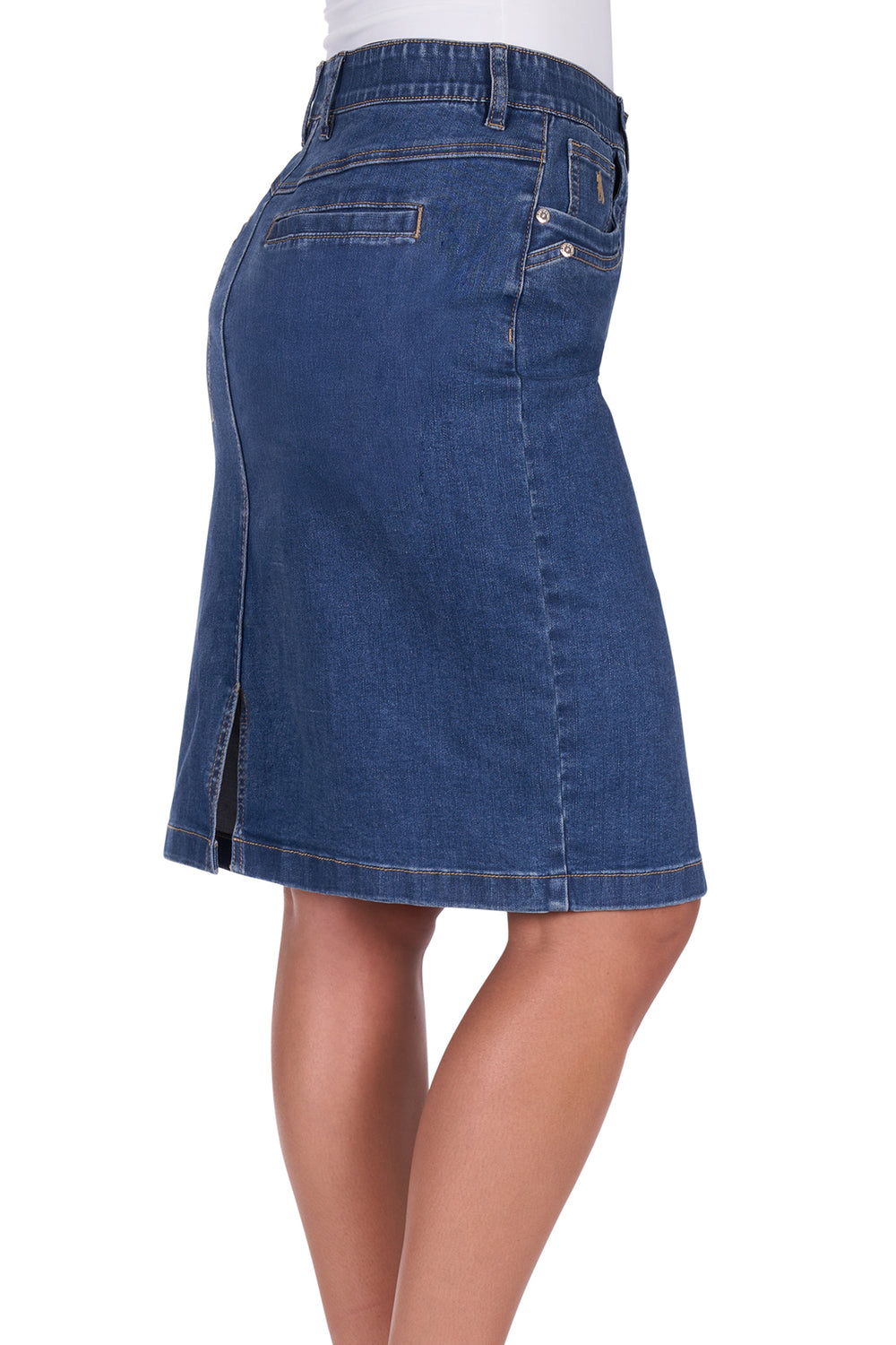 TCP2410064 Women’s Lucy Denim Skirt | Midwash