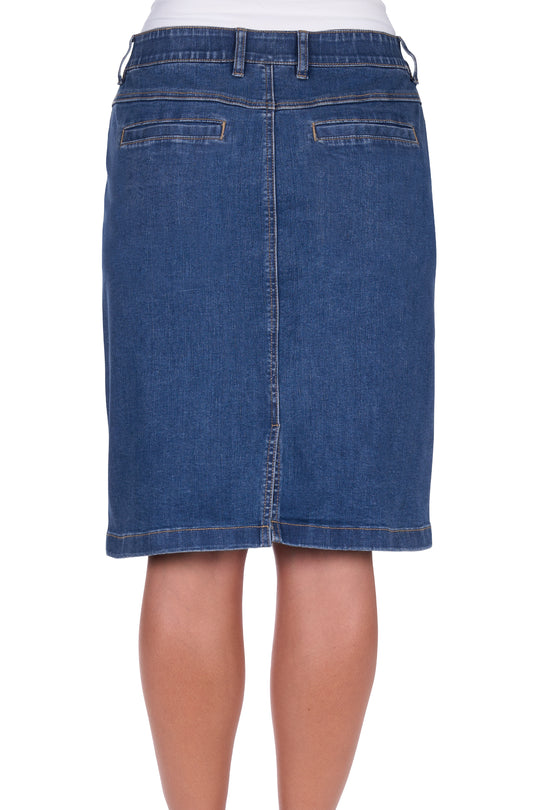 TCP2410064 Women’s Lucy Denim Skirt | Midwash