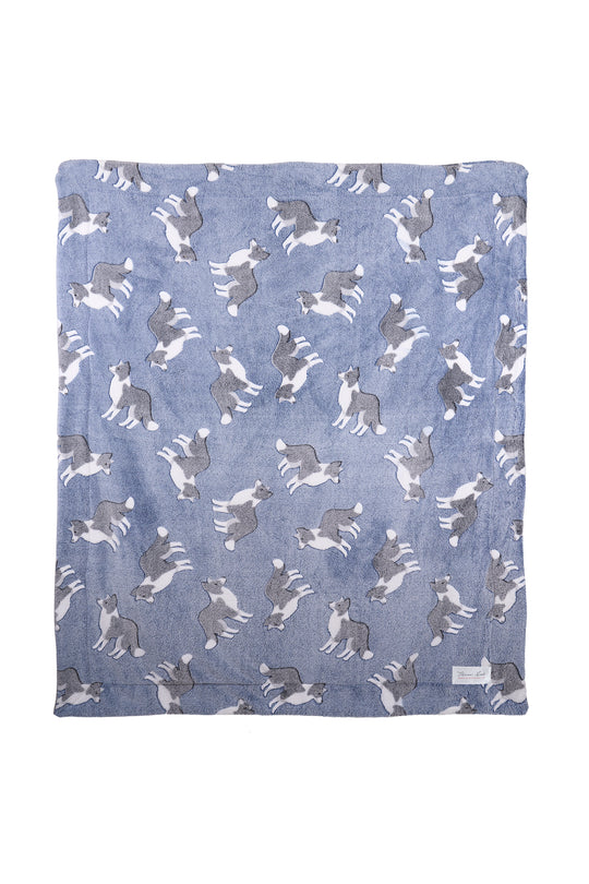 TCP2912SNU Dog Snuggle Rug | Blue
