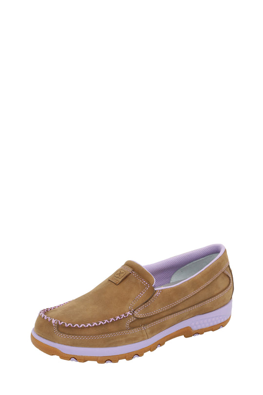 TCWXC0077 Wmns Cellstretch Slip On | Brown/Lilac