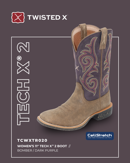 TCWXTR020 Wmns 11 Tech X2 Boot | Bomber/Dark Purple