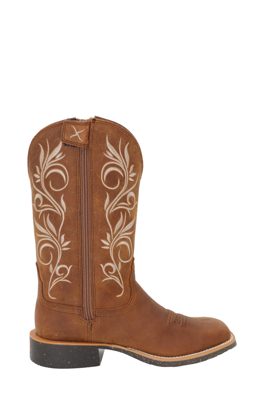 TCWXTR023 Women’s 11” Tech X®2 Zip Boot | Oiled Brown /  Brown