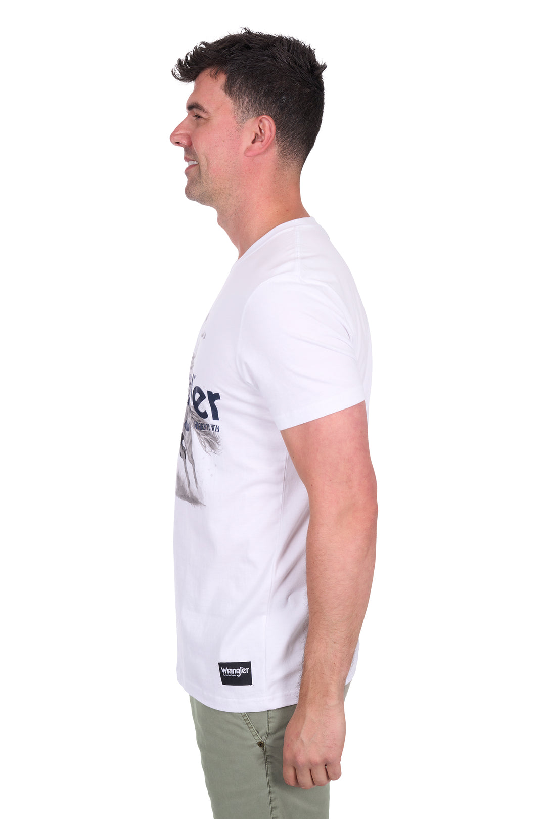 X5S1557393 Mens Lance SS Tee | White