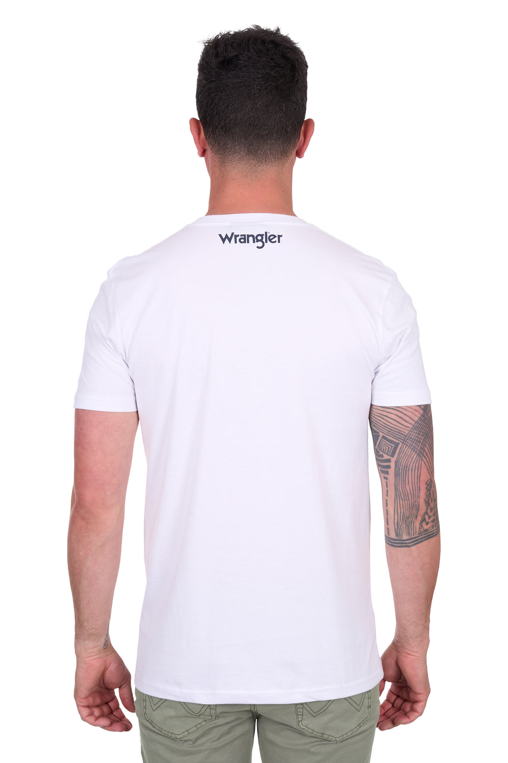 X5S1557393 Mens Lance SS Tee | White