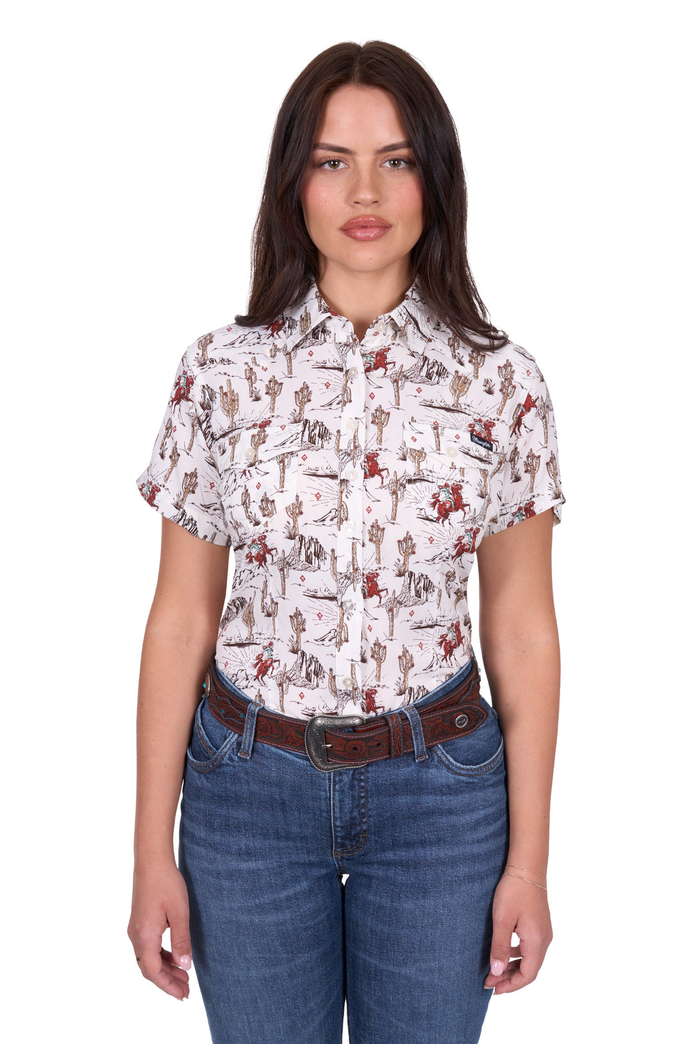 X5S2132436 WMNS CELESTE SS SHIRT