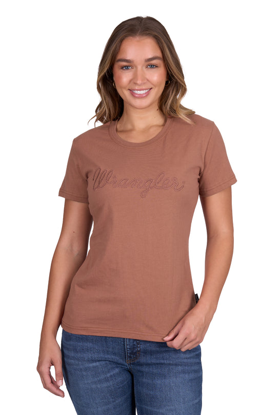 X5S2598460 Wmns Texas SS Tee | Copper