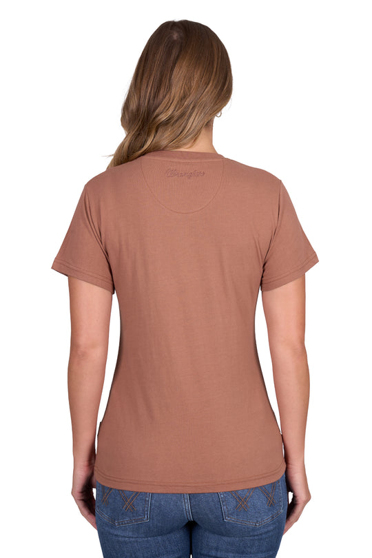 X5S2598460 Wmns Texas SS Tee | Copper