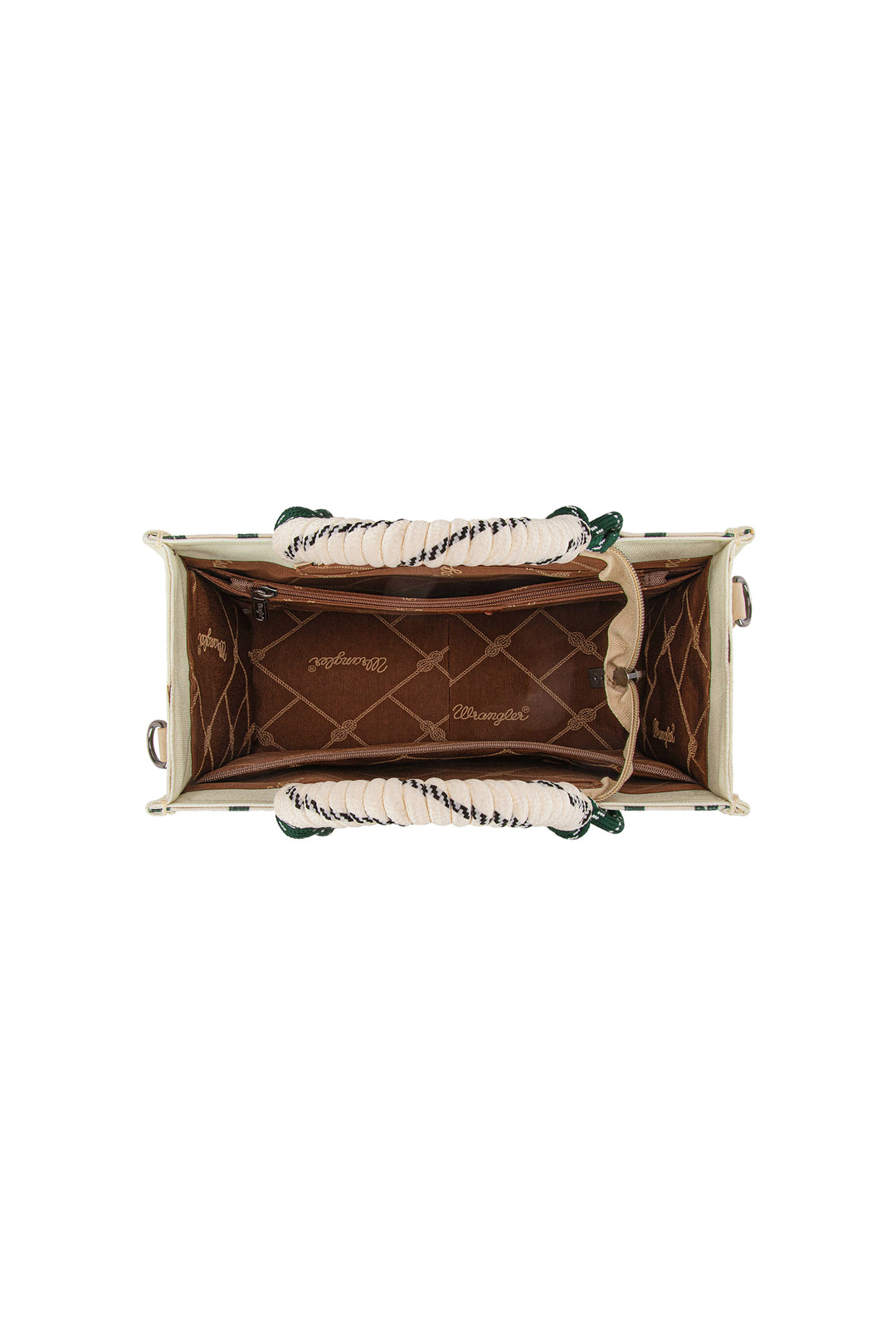 X5S2901BAG Southwestern Rope Handle Bag | Beige