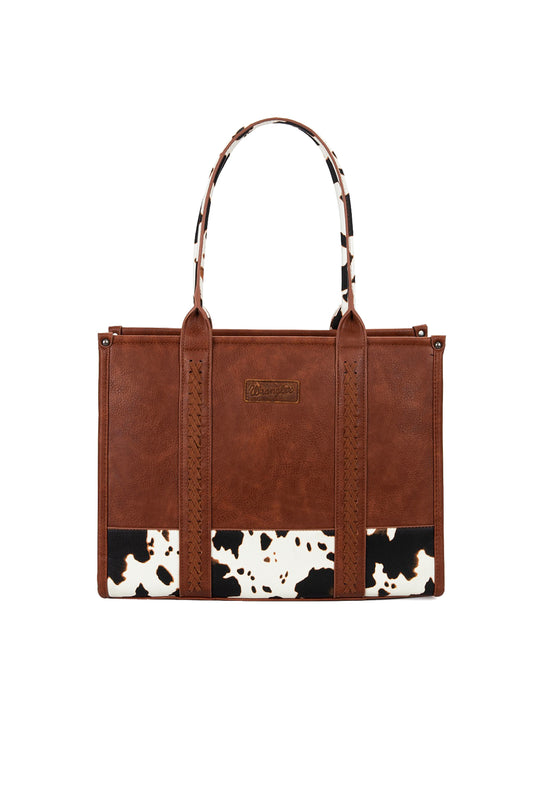 X5S2935BAG COW PRINT TOTE BAG