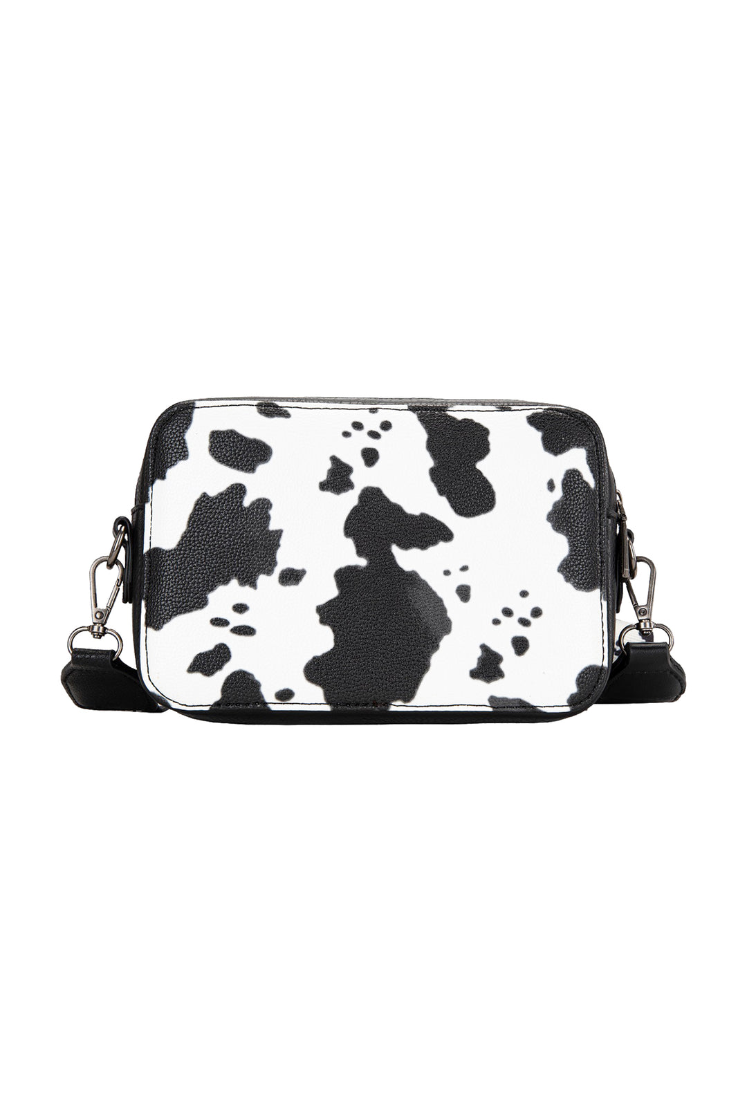 X5S2936BAG Cow Print Small Crossbody Bag | Black