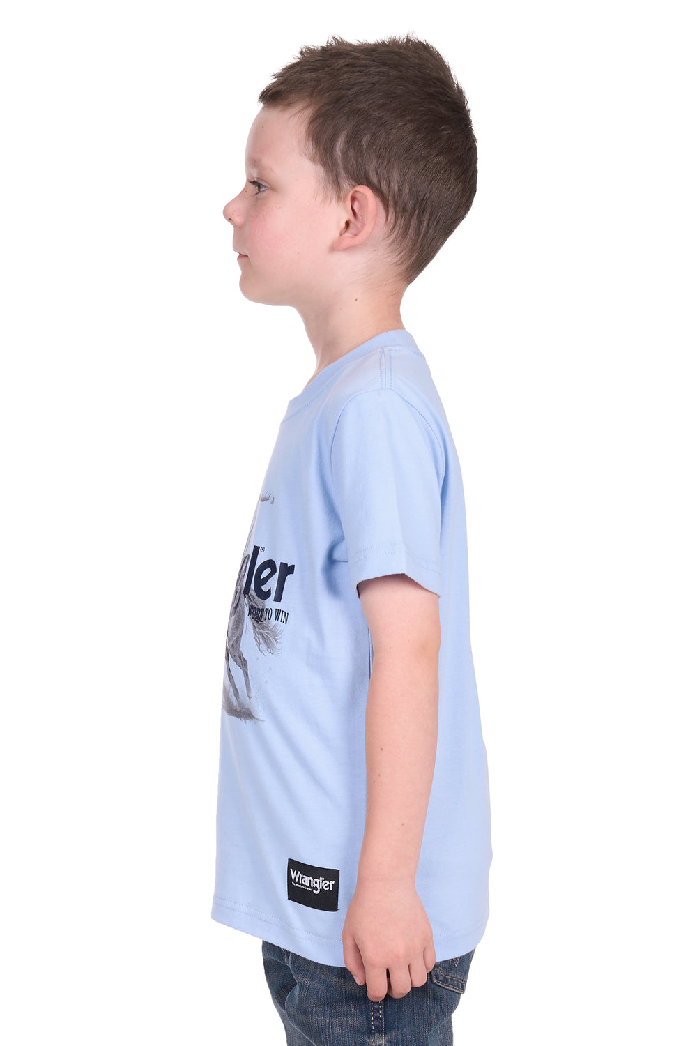 X5S3557393 Boy’s Lance Short Sleeve Tee  | Light Blue