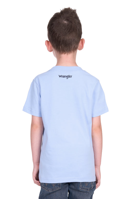 X5S3557393 Boy’s Lance Short Sleeve Tee  | Light Blue