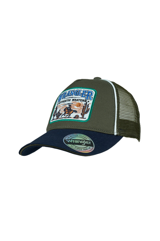 X5S3951CAP Kids Andy Trucker Cap | Cypress/Navy