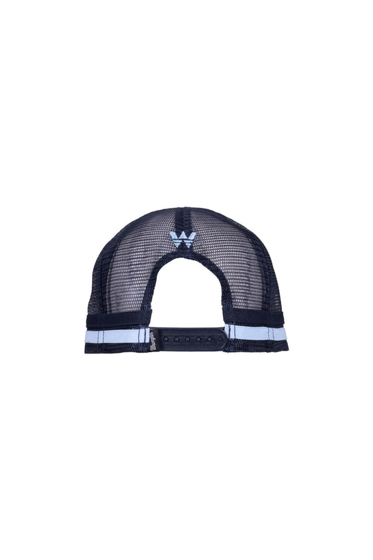 X6S1943CAP Hank HP Trucker Cap | Navy/Light Blue