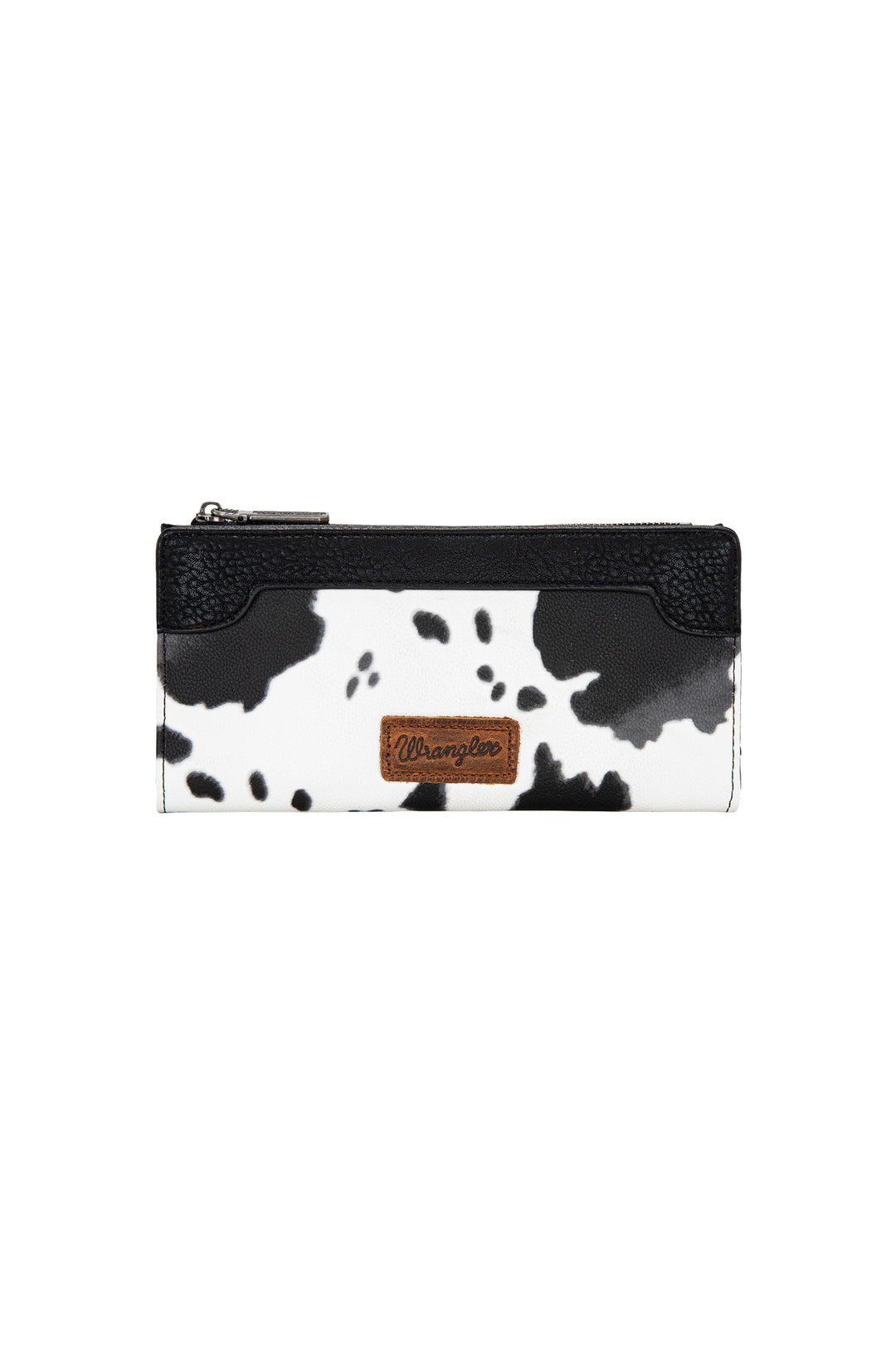 X6S4934WLT Wrangler Ladies Cow Print Slim Wallet