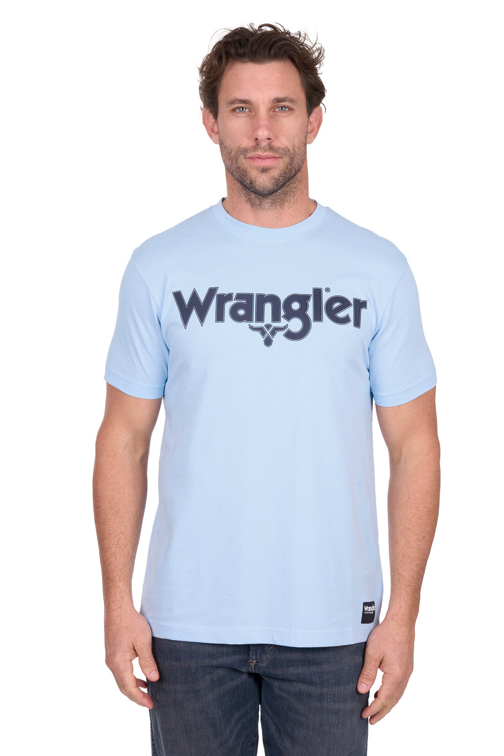 X6W1557495 Mens Blake SS Tee | Light Blue