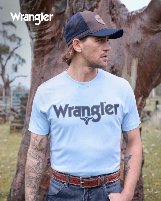 X6W1557495 Mens Blake SS Tee | Light Blue