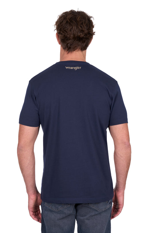 X6W1557496 Mens Joel SS Tee | Navy