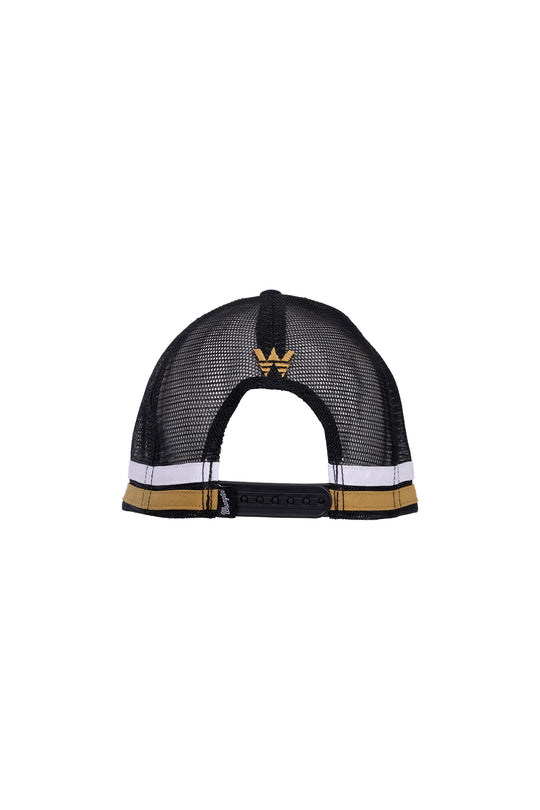 X6W1946CAP Eddie Hp Trucker Cap | Black/Multi