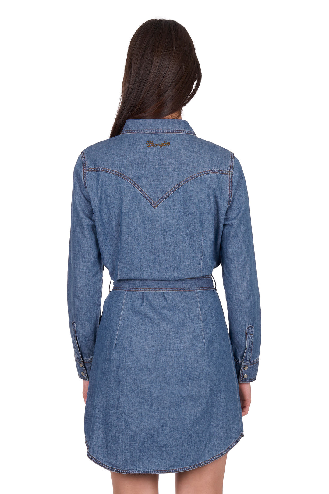 X6W2460539 Wmns Wendy LS Dress | Mood Indigo