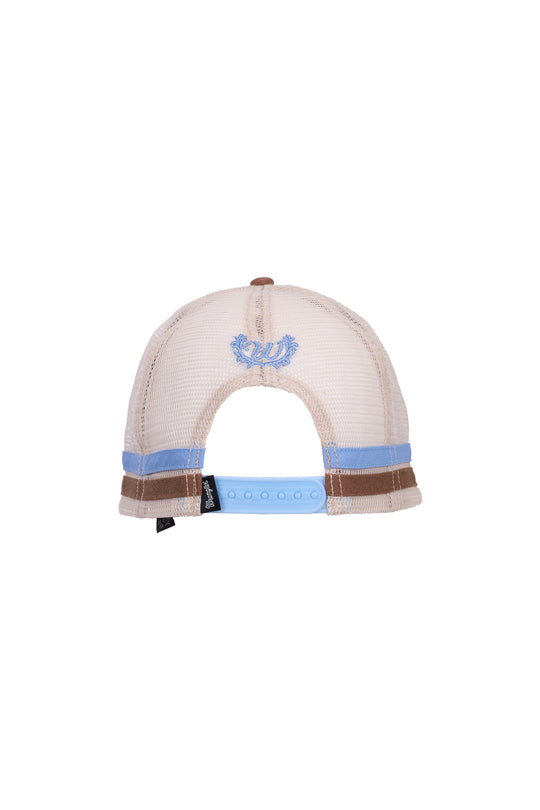 x6w2940CAP Lin HP Trucker Cap | Rust