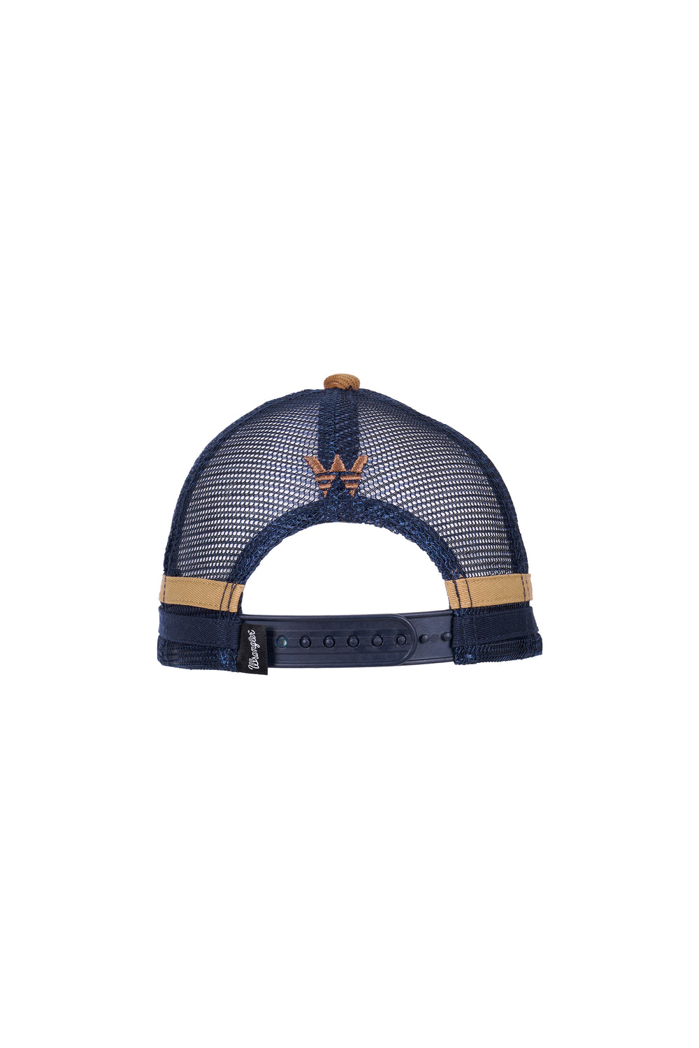 X6W3952CAP Kids Connor Trucker Cap | Tan/Navy