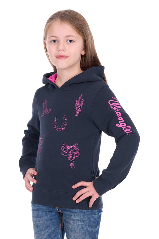 X6W5597551 Girls Mallory Hoodie | Navy