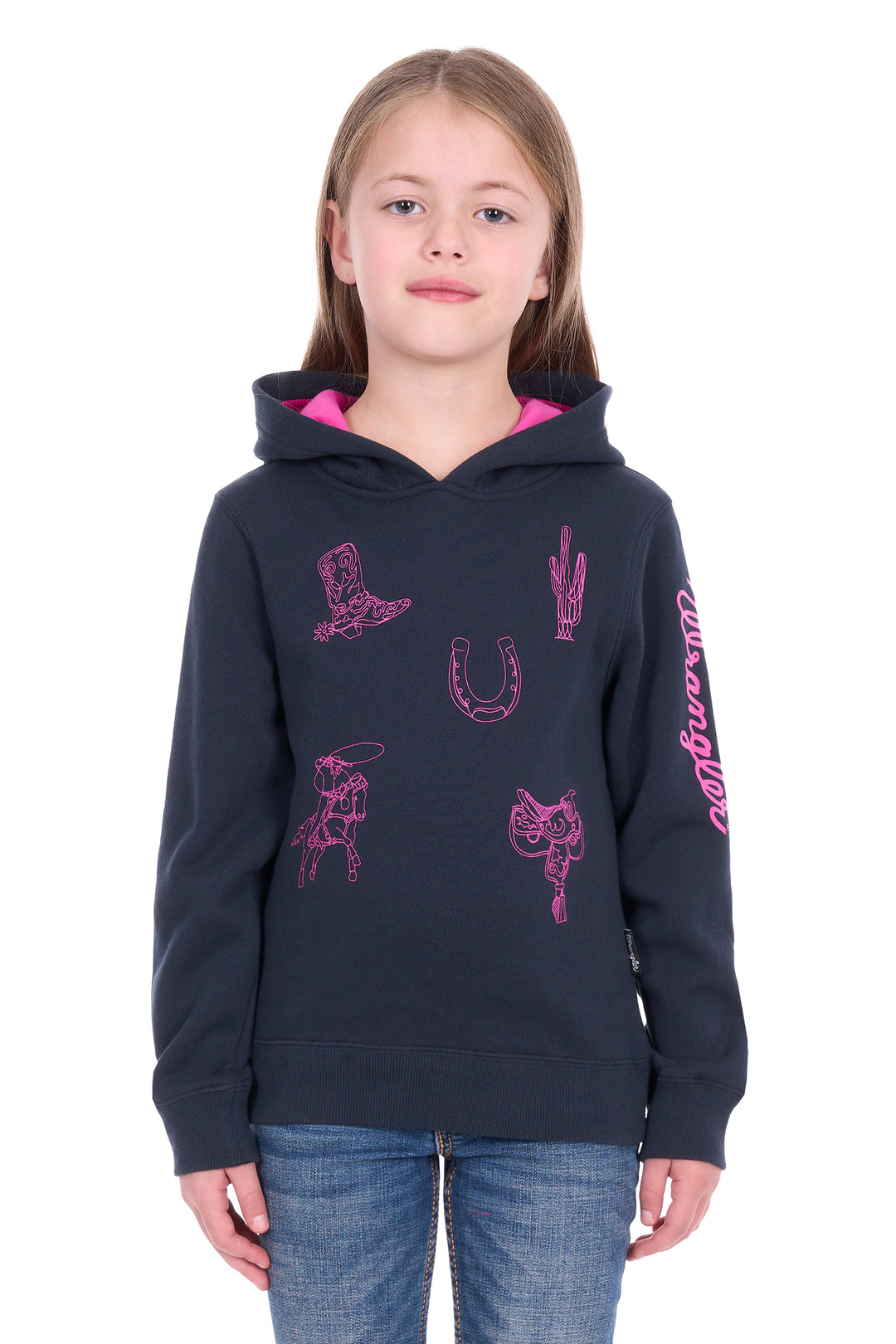 X6W5597551 Girls Mallory Hoodie | Navy