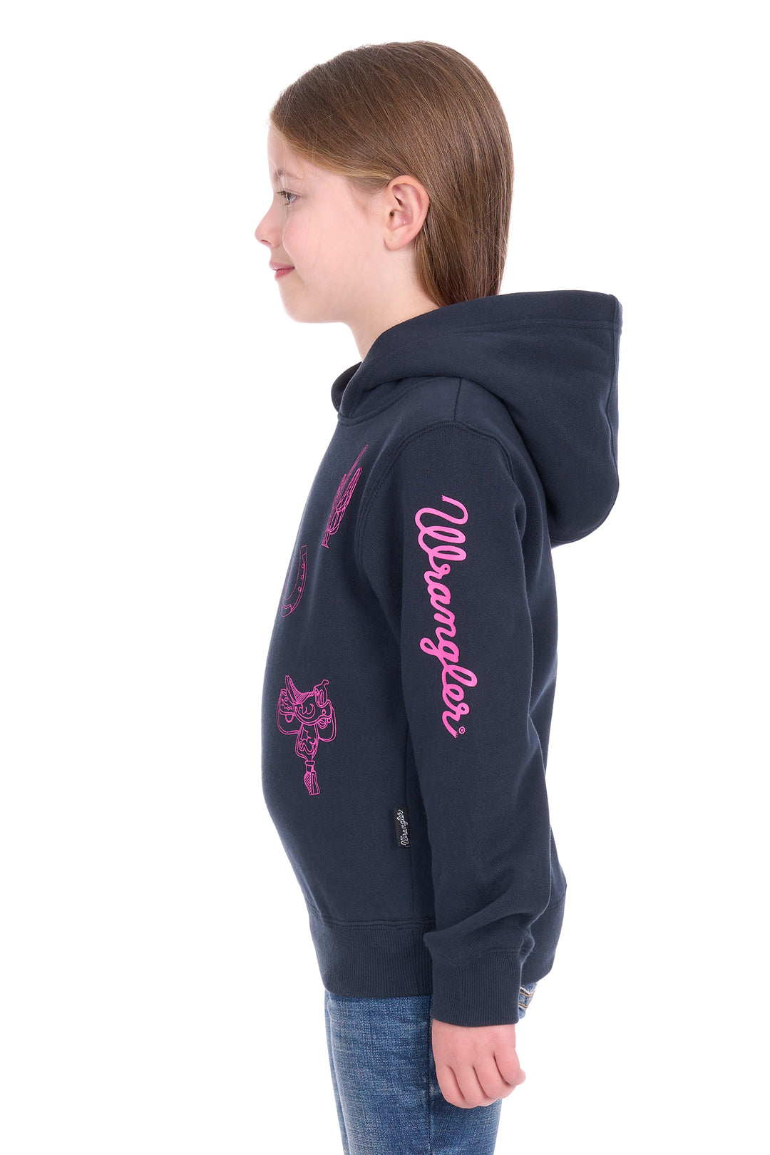 X6W5597551 Girls Mallory Hoodie | Navy