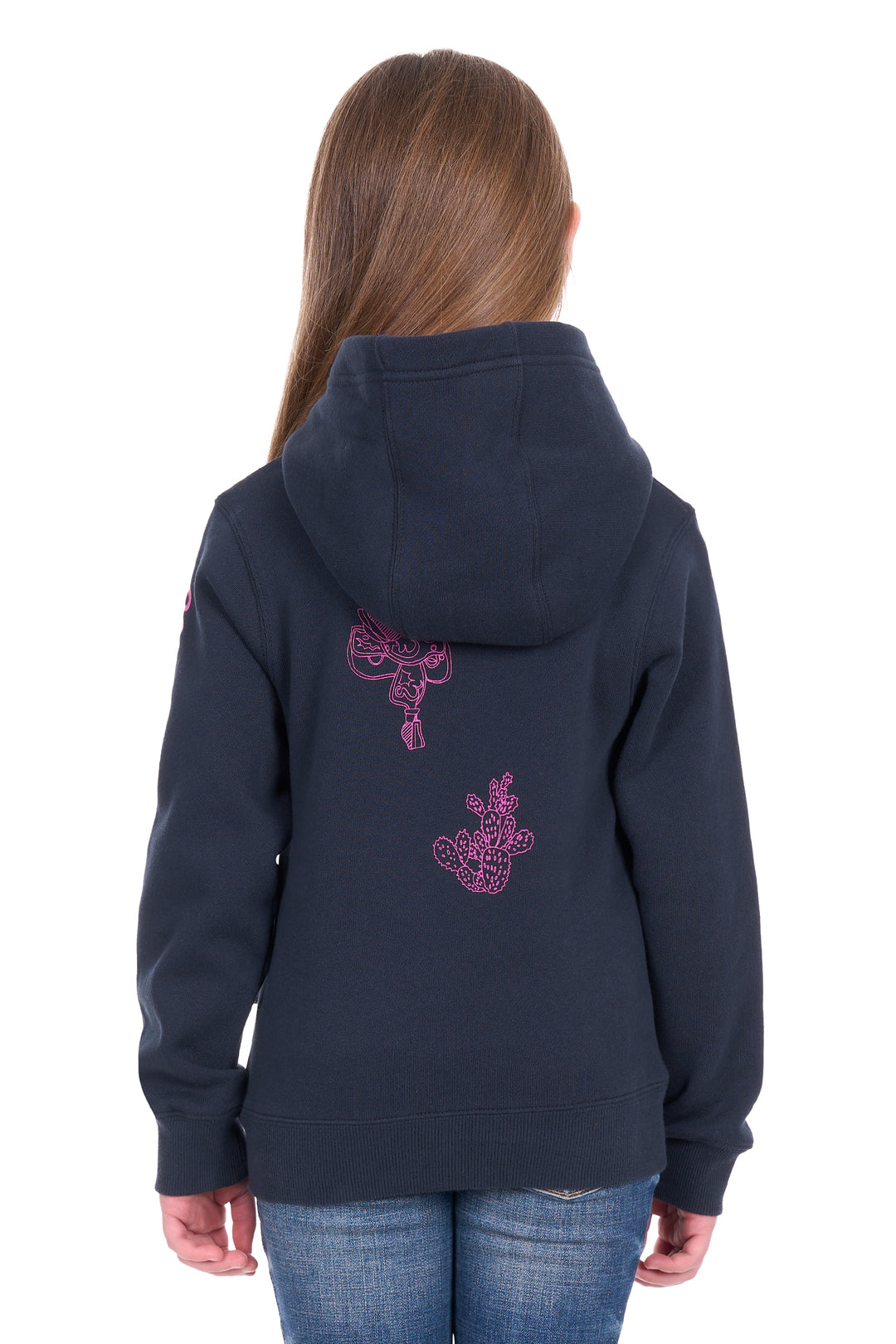 X6W5597551 Girls Mallory Hoodie | Navy