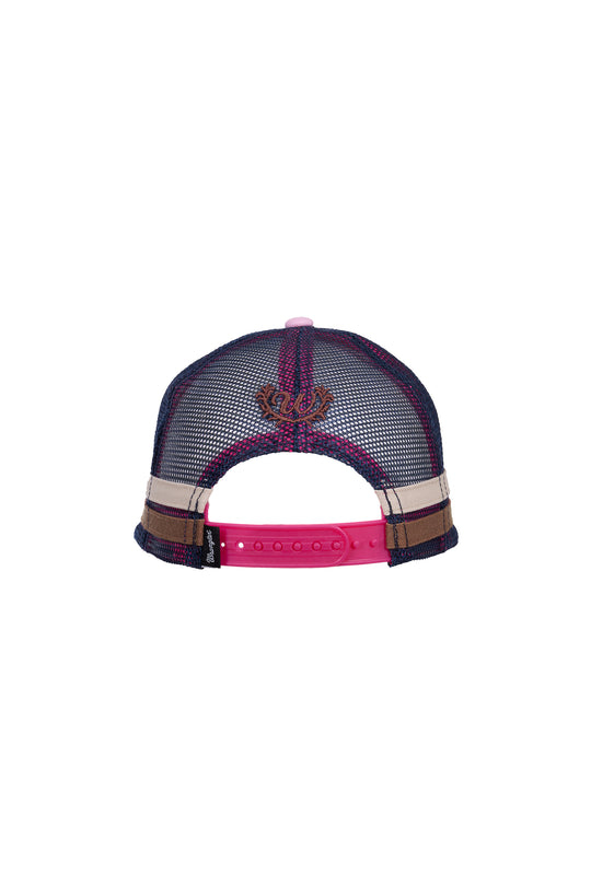 X6W5945CAP Kids Phoebe Trucker Cap | Orchid/Rust