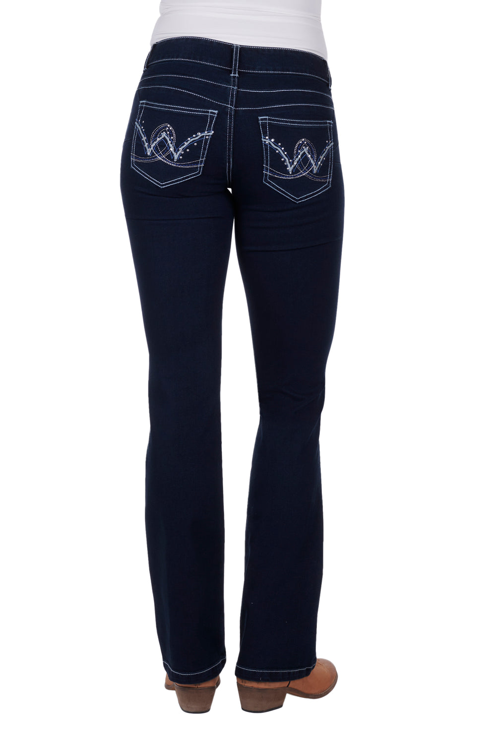 XCP2246493 Women's  Mae Mid Rise 34" Leg Jean | Jackson Jewels