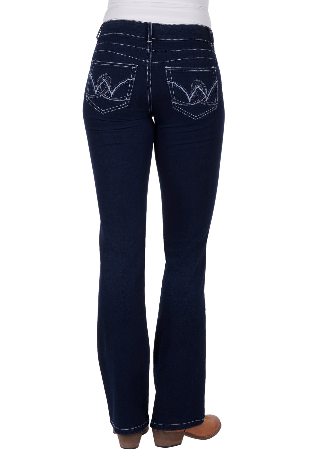 XCP2246494 Wrangler Womens Retro Mae Mid Rise 34" Leg Jeans | Carolina Breakaway