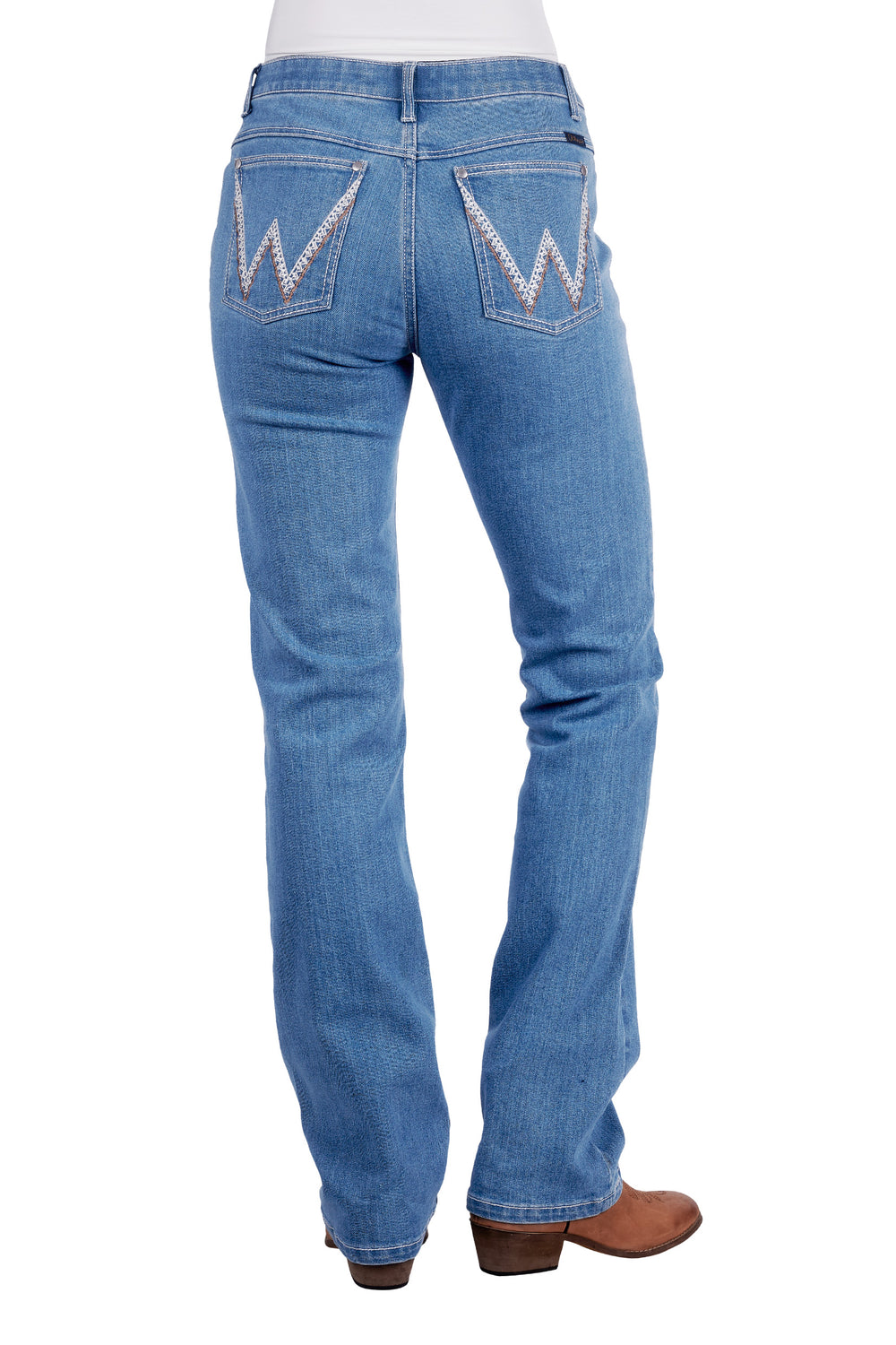XCP2250104 Women’s Austin 34" Leg Jean - Q-Baby | Faded Blue