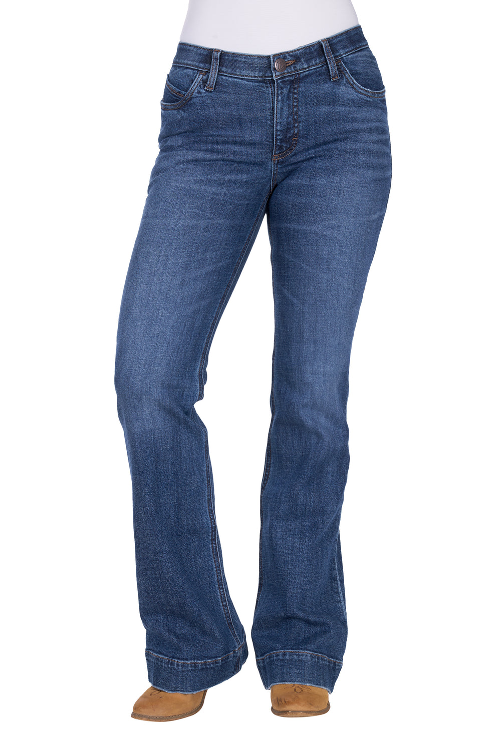 XCP2253466 Women’s Luna Trouser Jean - Willow - 34” Leg | Wild Indigo