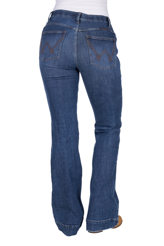 XCP2253466 Women’s Luna Trouser Jean - Willow - 34” Leg | Wild Indigo