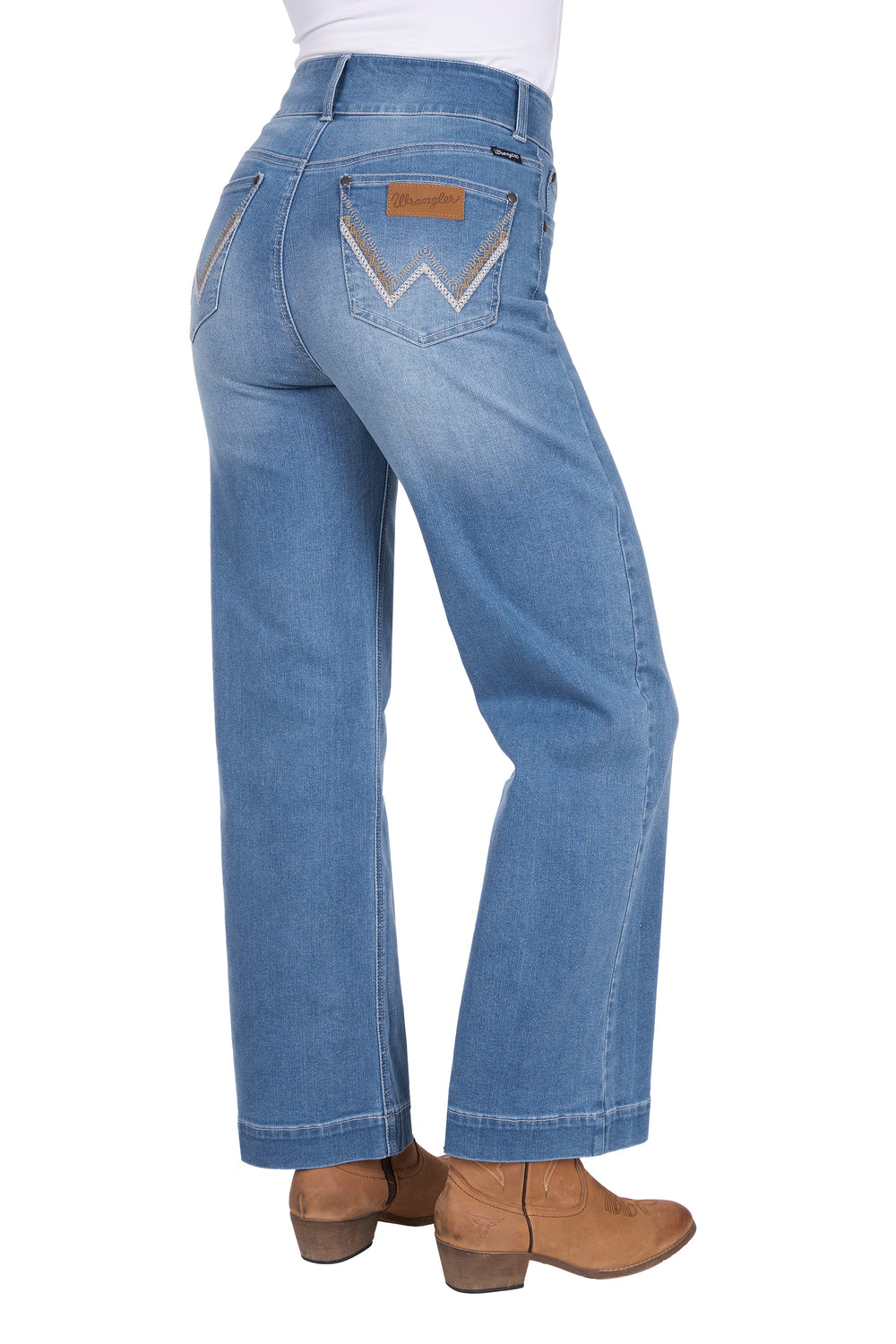 XCP2258580  Women’s Chloe High Rise Wide 30"  Leg Jean | Morning Sky