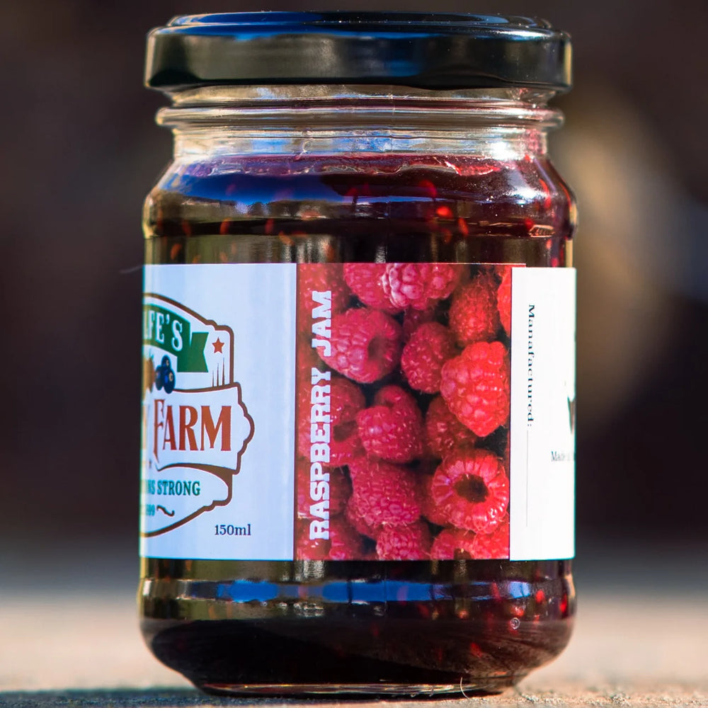 Wolfes Berry Farm Raspberry Jam