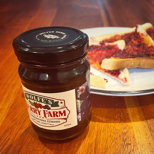 Wolfes Berry Farm Black Currant Jelly