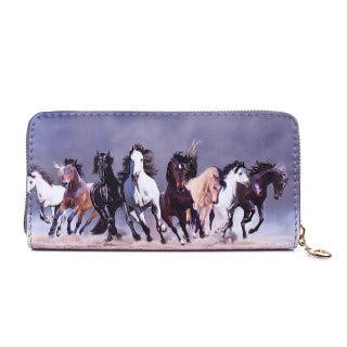 BP978 Ladies Wallet | Horses