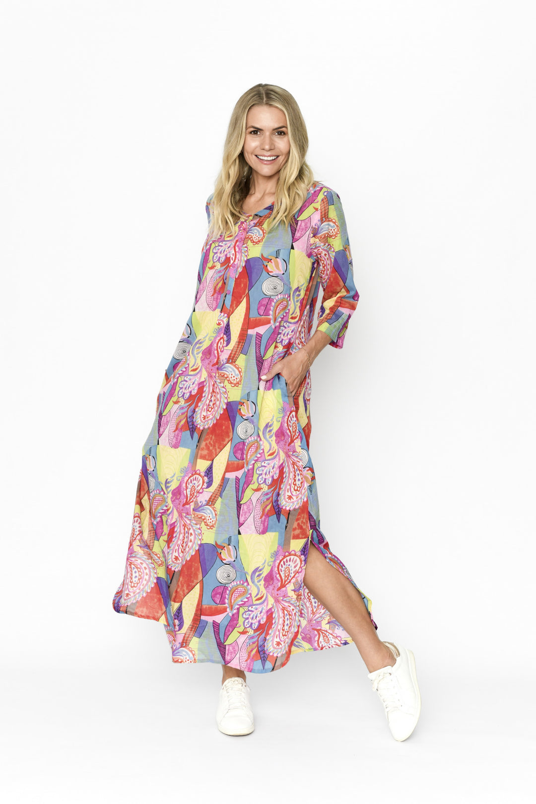 DW55H Melina Maxi Dress | Retro 4