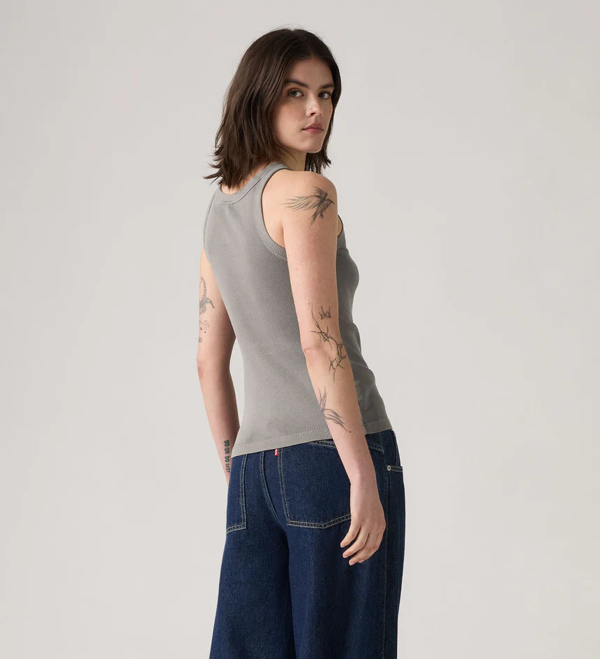 A3381-0042 Levi's® Women's Essential Racer Tank | Smoked Pearl