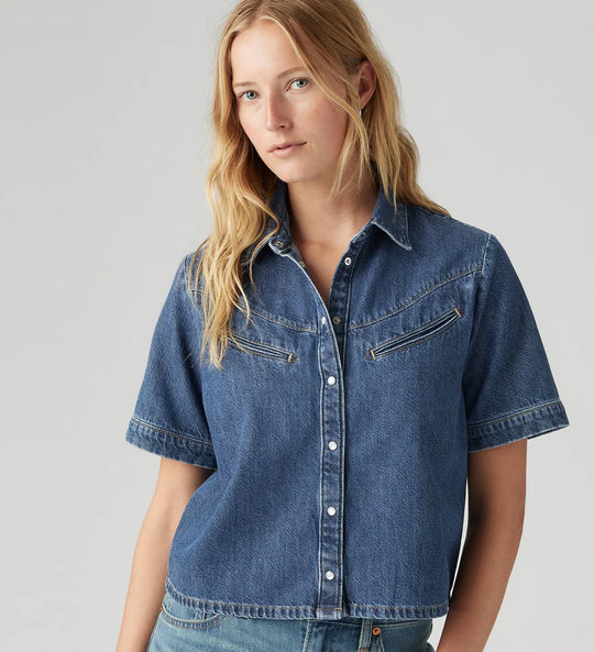 001SL-0001 Levi's Women's Rinoa Camp Shirt