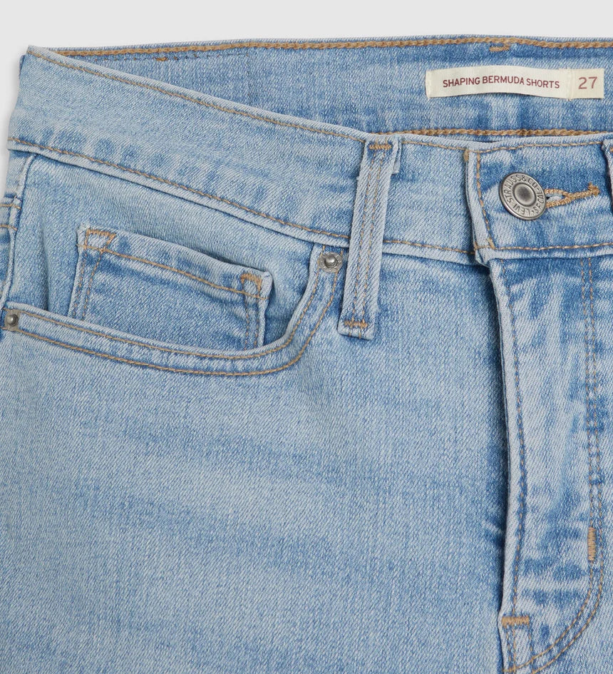 001VE-0003 Levi's® Women's Shaping Bermuda Shorts | Double Duty