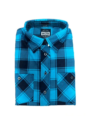 Womens Flannelette Shirt | Multiple Colours